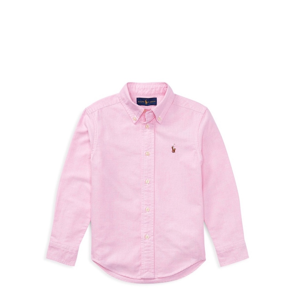 Polo by Ralph Lauren Kids Light Pink Button-Down Shirt